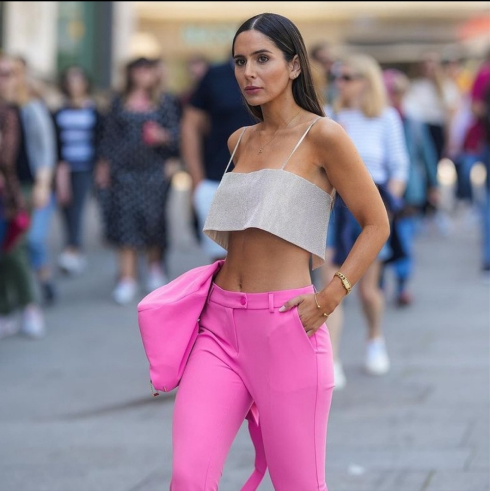 Zara Shimmery crop top - Picture 12 of 15